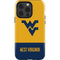West Virginia University WV Yello split iPhone 15 Pro Impact Case